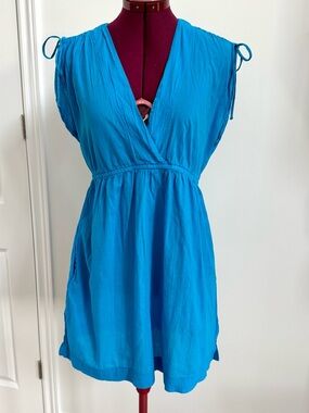 Lauren Ralph Lauren Crushed Farrah Swim Cover-Up Dress Size M